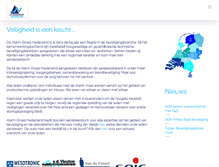 Tablet Screenshot of alarmgroep.nl